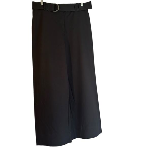 Laundry by Shelli Segal NWT Women's SZ Med Belted Wide-Leg Cropped Pants - Picture 1 of 5
